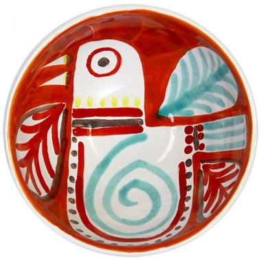 Sicilian round ceramic Appetizers Plate de simone pottery Marettimo BUFMA Sicilian round ceramic Appetizers Plate de simone pottery Marettimo BUFMA